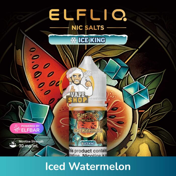 IcedWatermelon elfliq by elfbar uae