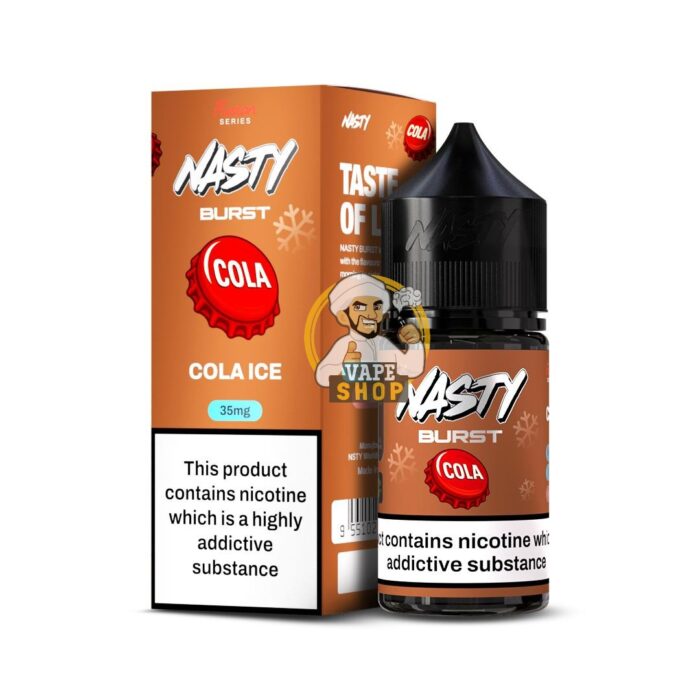 Nasty Burst Salt E liquid Cola Ice