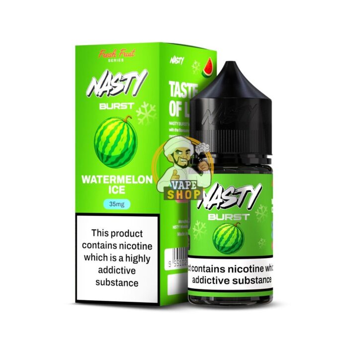 Nasty Burst Salt E liquid Watermelon Ice