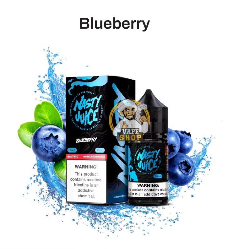 Nasty Smooth Series Salt 30ml blueberry
