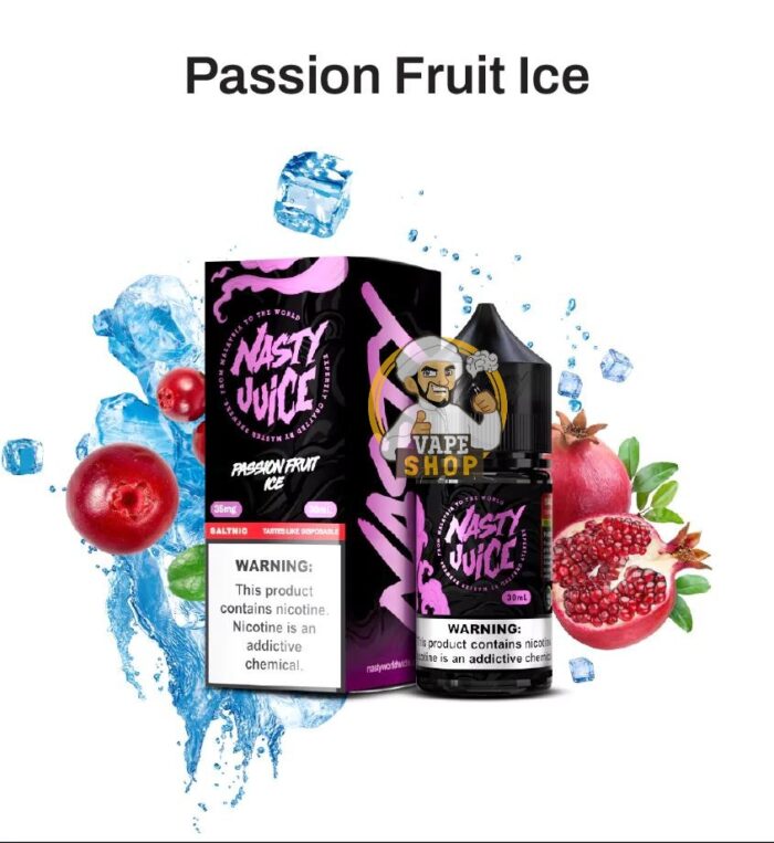 Nasty Smooth Series Salt 30ml passion fruit ice