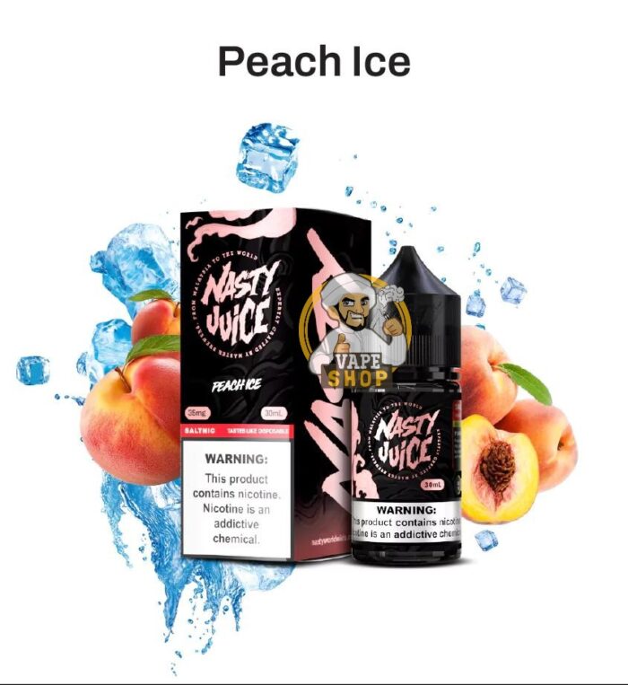 Nasty Smooth Series Salt 30ml peach ice