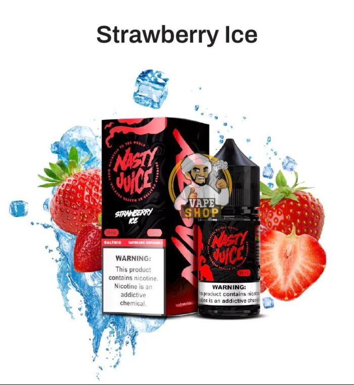 Nasty Smooth Series Salt 30ml strawberry ice