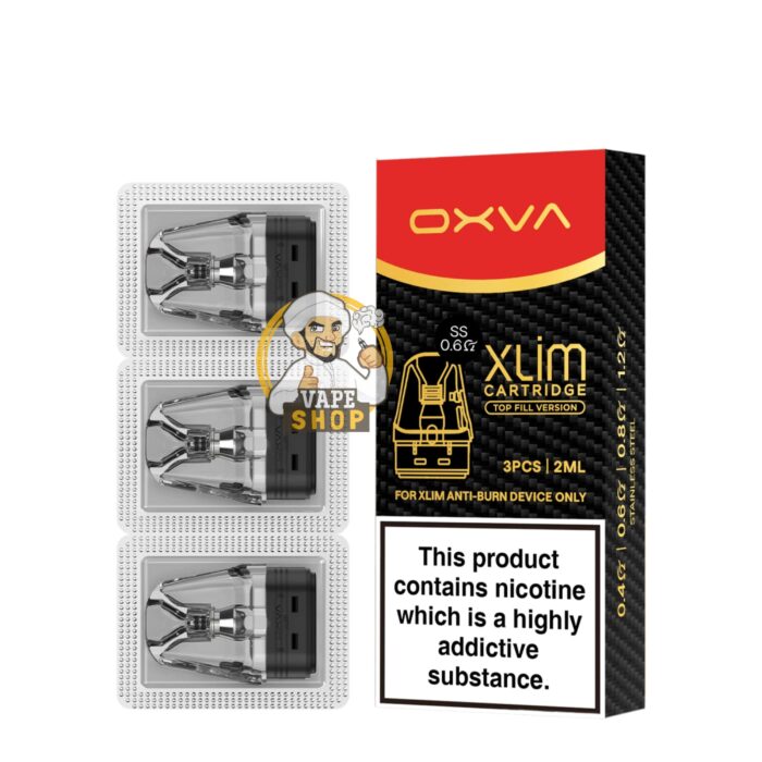 OXVA Xlim SS pods 0.6Ohm