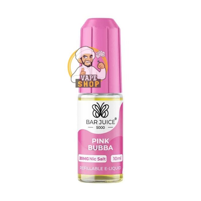 Pink Bubba 50mg Bar Juice Nic Salt E liquid