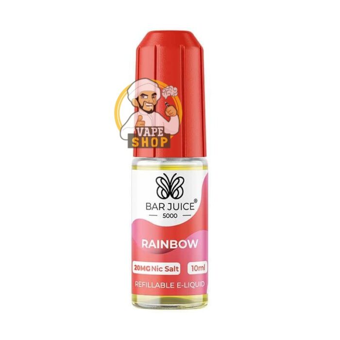 Rainbow 50mg Bar Juice Nic Salt E liquid
