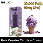 Relx Creator Extra Pods Taro Ice Cream