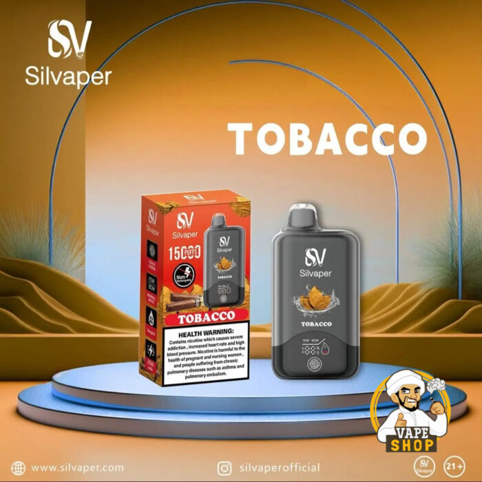 Silvaper-15000-Puffs-Disposable-Vape-Tobacco