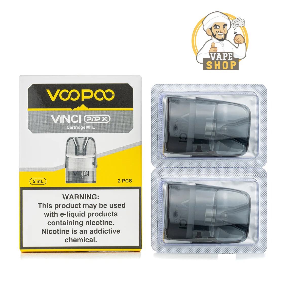 VOOPOO Vinci PnP X Pods MTL VOOPOO Vinci PnP X Pods MTL