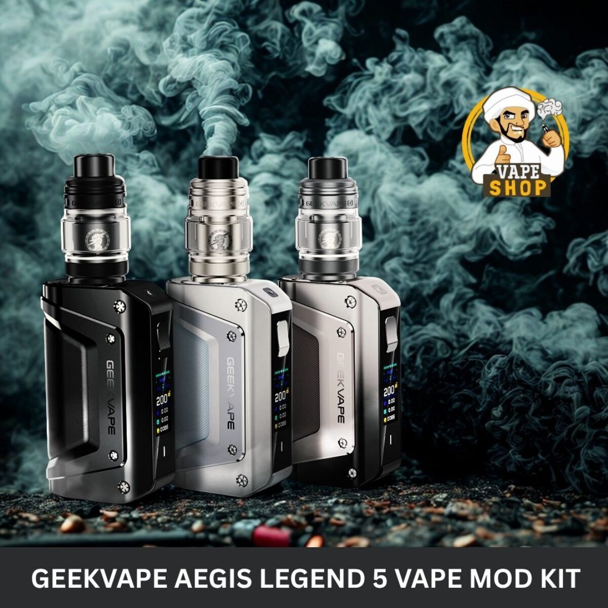 Geekvape Aegis Legend 5 Vape Mod Kit In Dubai