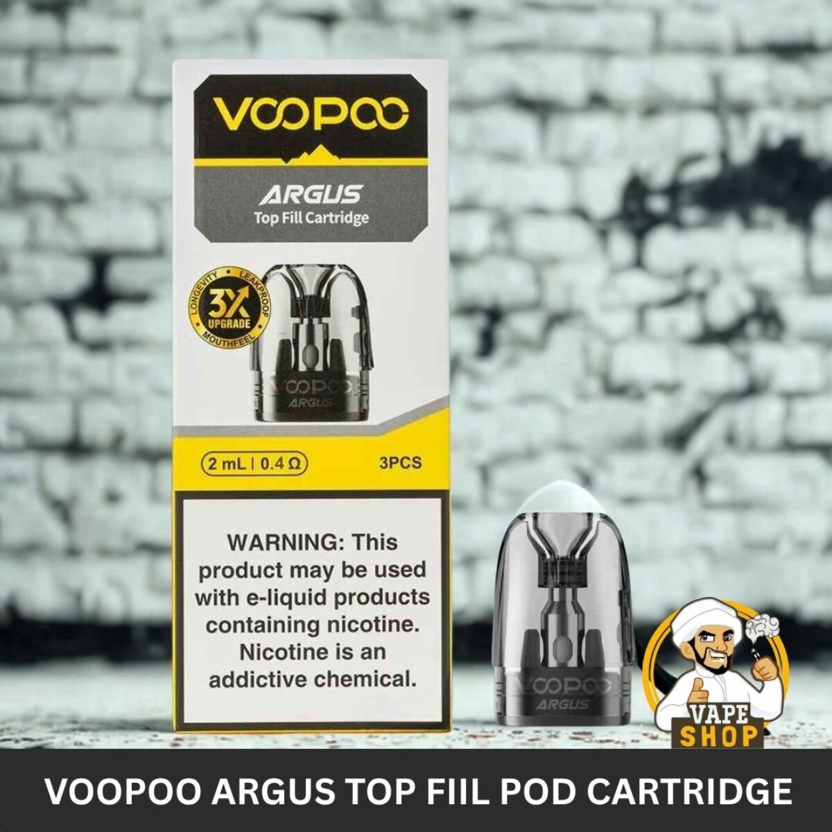 VOOPOO Argus Top Fiil Pod Cartridge  Buy | Vape Shop AE