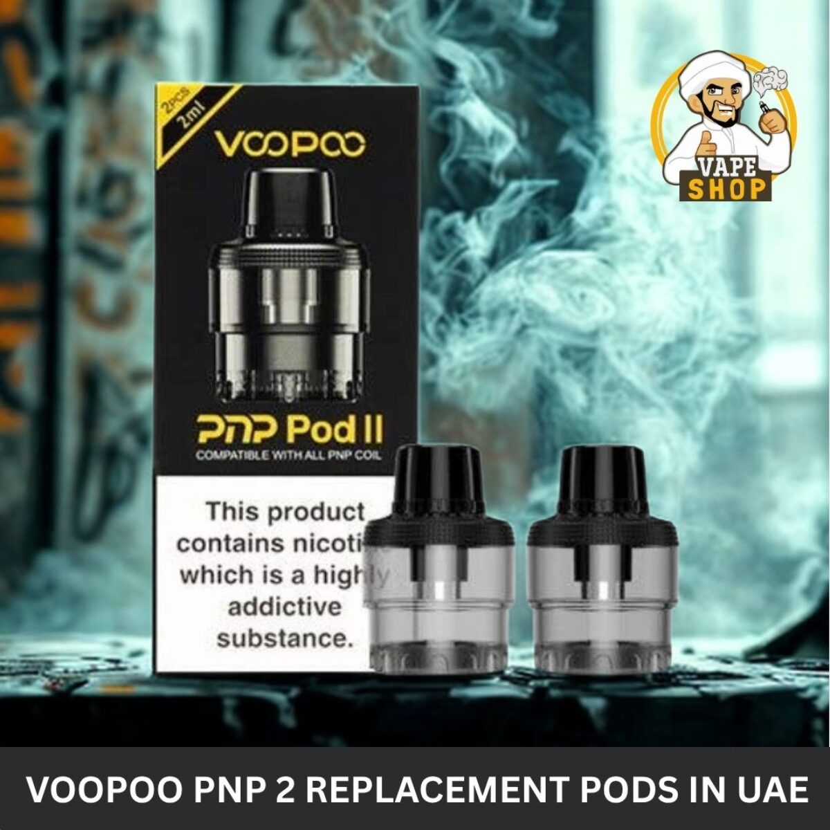 VOOPOO PNP 2 Replacement Pods In Dubai