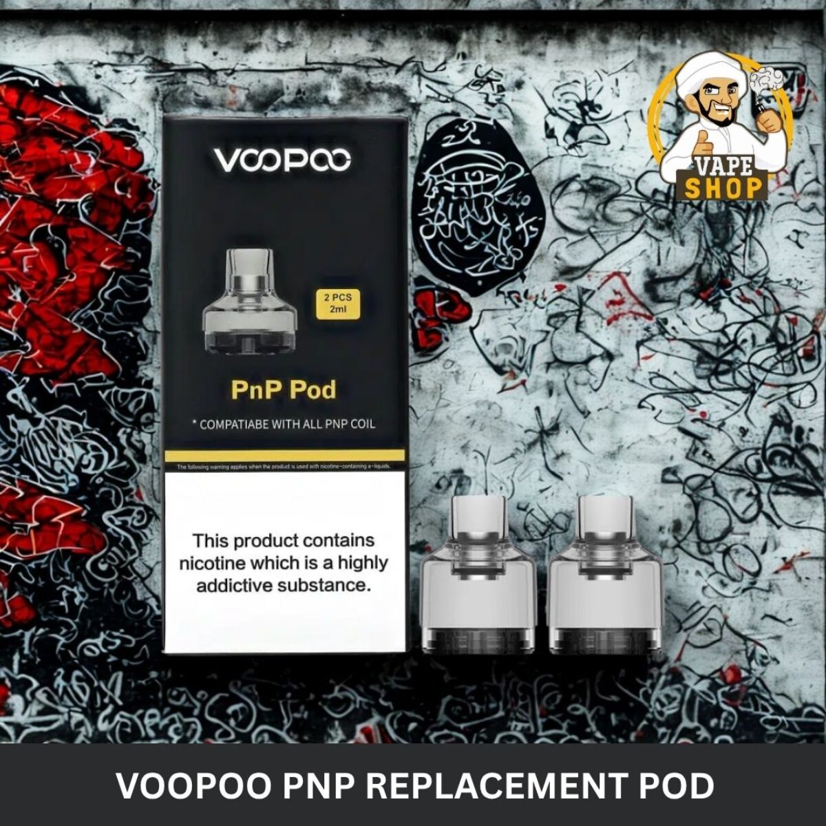 VooPoo PnP Replacement Pod In Dubai