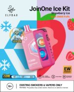 elf bar joinone ice kit in uae strawberry ice