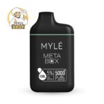 myle meta box 5000 puffs 50mg nicotine iced mint