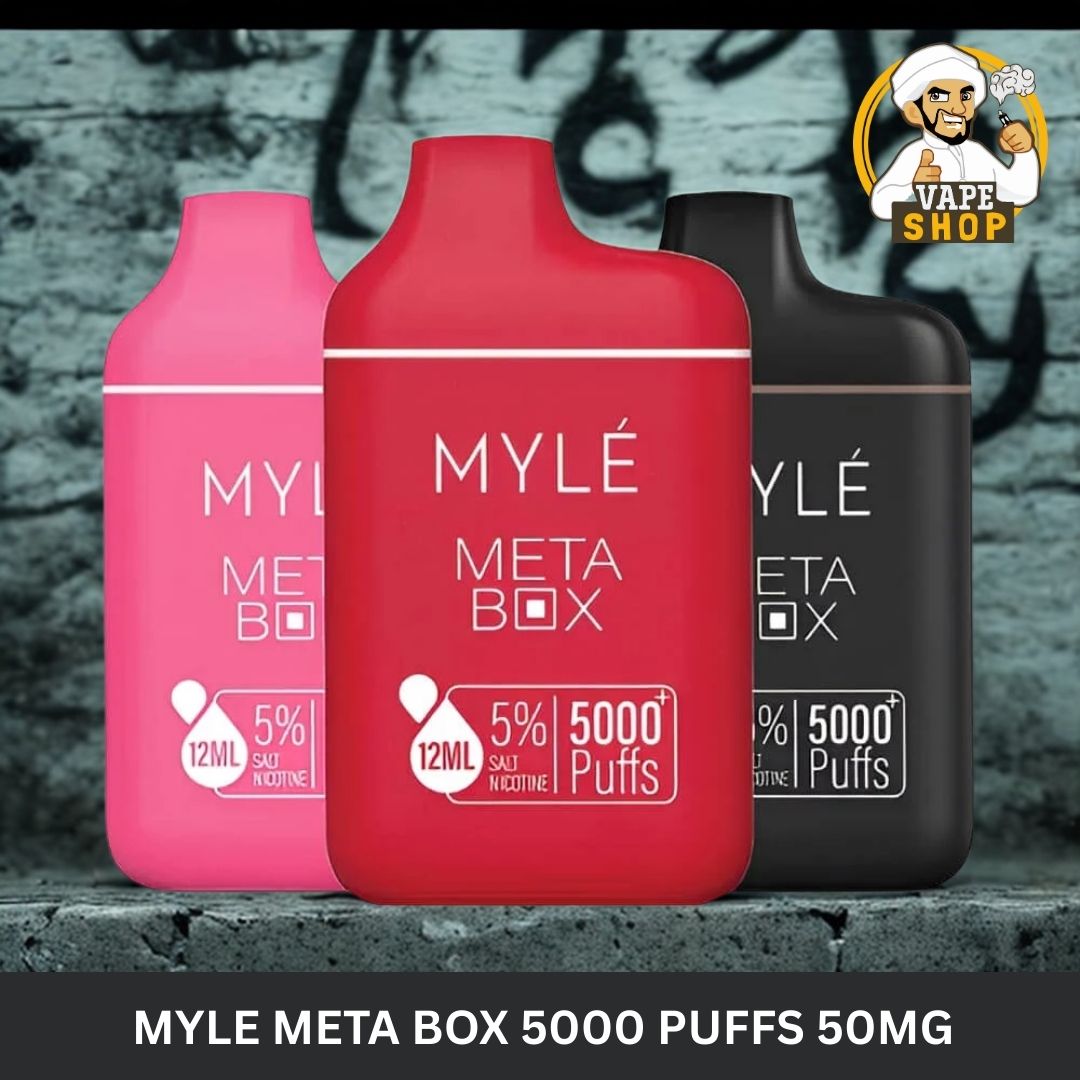 myle meta box 5000 puffs 50mg nicotine myle meta box 5000 puffs 50mg nicotine