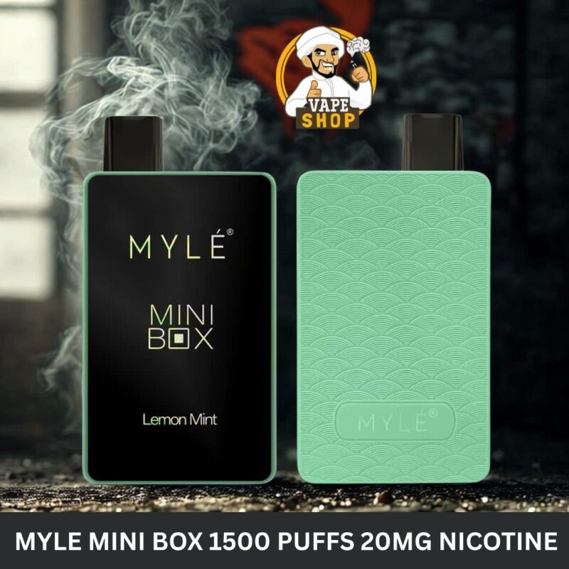 myle mini box 1500 puffs 20mg nicotine