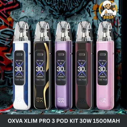 oxva xlim pro 3 pod kit 30w 1500mah in uae