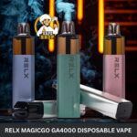 relx magicgo ga4000 disposable vape with 4000 puffs in uae