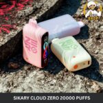 sikary cloud zero 20000 puffs disposable 20mg in dubai uae
