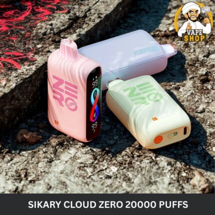sikary cloud zero 20000 puffs disposable 20mg in dubai uae