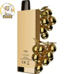 sikary fit 12000 puffs disposable vape black grape