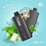 veiik c fiber 40000 puffs gum mint