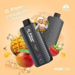 veiik c fiber 40000 puffs strawberry mango