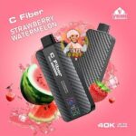 veiik c fiber 40000 puffs strawberry watermelon