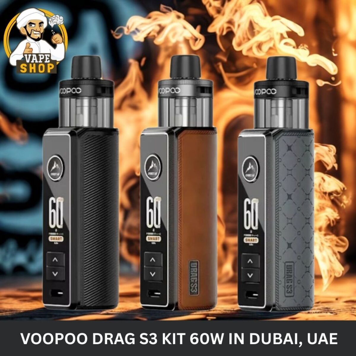 VOOPOO Drag S3 Kit 60W In Dubai Buy Now | Vape Shop AE VOOPOO Drag S3 Kit 60W In Dubai Buy Now | Vape Shop AE