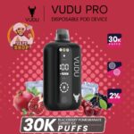 vudu pro 30k puffs 20 mg blackberry pomegranate cherry ice