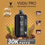 vudu pro 30k puffs 20 mg caramel tobacco