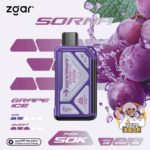 zgar sorna bost 50000 puffs grape ice