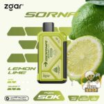 zgar sorna bost 50000 puffs lemon lime