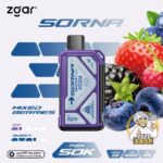 zgar sorna bost 50000 puffs mixed berries