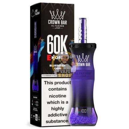 AL Fakher 60K Puffs blueberry gum