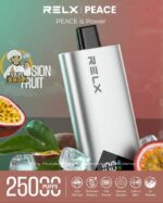 RELX Peace 25k puffs 20MG Disposable Vape in Dubai Passion Fruit
