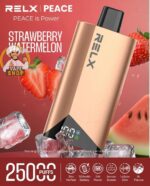 RELX Peace 25k puffs 20MG Disposable Vape in Dubai Strawberry Watermelon