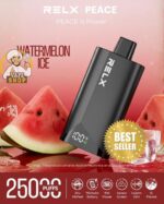 RELX Peace 25k puffs 20MG Disposable Vape in Dubai Watermelon Ice