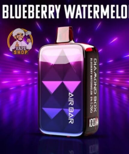 airbar diamond box 50mg 20000 puffs blueberry waterlelon