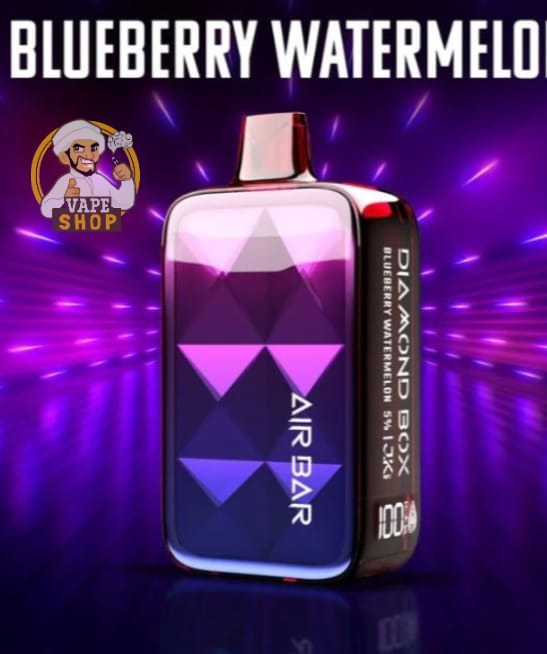 airbar diamond box 50mg 20000 puffs blueberry waterlelon