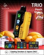 Elfbar trio up to 40000 puffs 50mg nicotine 4 mesh coil disposable vape - Image 12