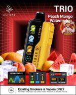 Elfbar trio up to 40000 puffs 50mg nicotine 4 mesh coil disposable vape - Image 11