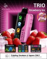 Elfbar trio up to 40000 puffs 50mg nicotine 4 mesh coil disposable vape - Image 9