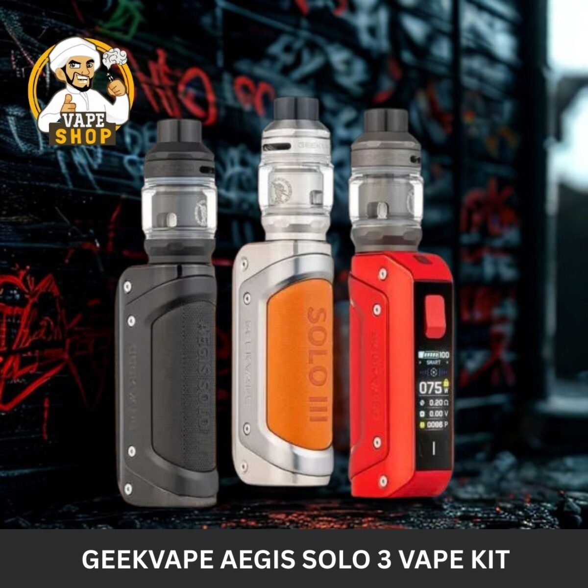 geekvape aegis solo battery Geekvape Aegis Solo Kit – Gourmet E-Liquid main image 1