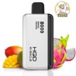 hqd miracle 8000 puffs mango dragon disposable pod vape