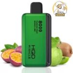 hqd miracle 8000 puffs passion fruit kiwi guava disposable pod vape