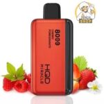 hqd miracle 8000 puffs strawberry raspberry disposable pod vape