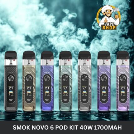smok novo 6 pod kit 40w 1700mah in dubai uae