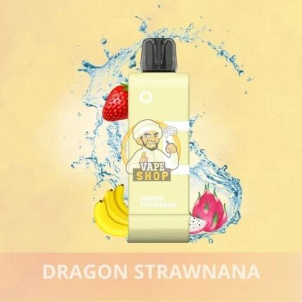 Elfbar ew 9000 puffs 50mg nicotine pods without battery pack in Dubai DRAGON STRAWNANA